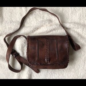 NWT Bed Stu brown leather purse